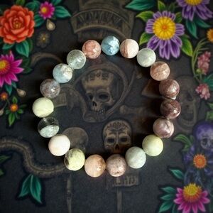 10mm ⭐️High Quality⭐️Morganite Bracelet 🩵